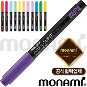 모나미 에딩슈퍼 형광펜 600 // 모나미공식협력업체