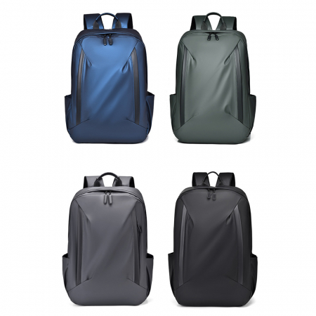 모던 라운드 스퀘어 백팩 비지니스가방 학생 여행AB018 #2