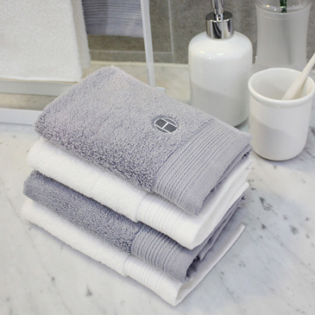 [송월타올] 호텔컬렉션 클래식36 고리 핸드타올 2매 크라프트세트 #3