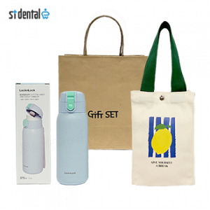 락앤락 텀블러 코튼캔디370ml(파우치+쇼핑백포함)