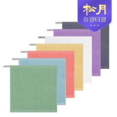 송월 30수 컬러 고리 핸드타올 30 (35g)