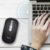 작은이미지: 저소음 무선 광마우스 사무용 손목 부담 없는 인체공학 디자인 #6