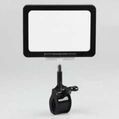 집게고정 진열대 안내판 A6사이즈