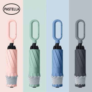파스텔라 PS11 버클형 3단 수동 거꾸로 우산