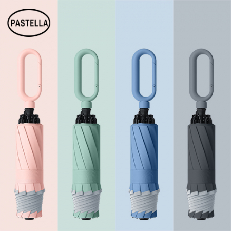 파스텔라 PS11 버클형 3단 수동 거꾸로 우산