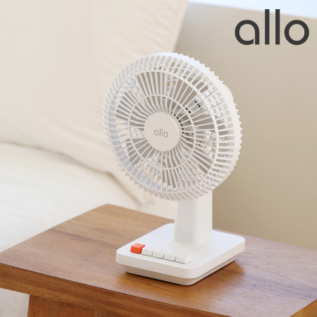 알로코리아 F5C 레트로 인테리어 사무용 무선 탁상용 선풍기 #5