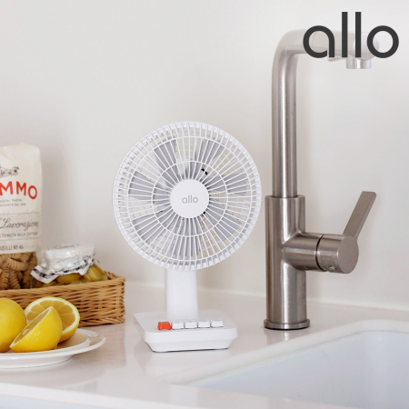 알로코리아 F5C 레트로 인테리어 사무용 무선 탁상용 선풍기 #6