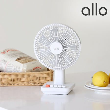 알로코리아 F5C 레트로 인테리어 사무용 무선 탁상용 선풍기 #7