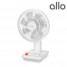 작은이미지: 알로코리아 F5C 레트로 인테리어 사무용 무선 탁상용 선풍기 #3