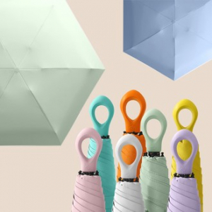 플로비아 링타입 초경량 멀티고리5단암막양우산