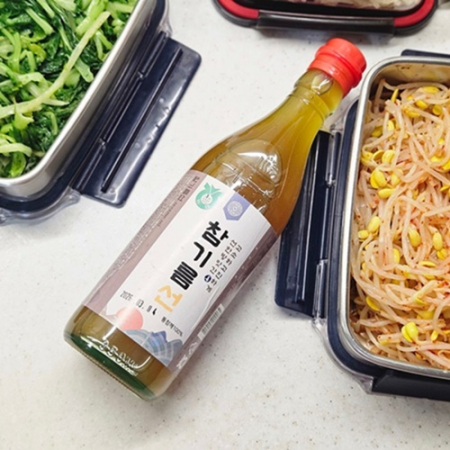 참기름 통깨100프로 한번짜는 저온압착 1구선물케이스 #4