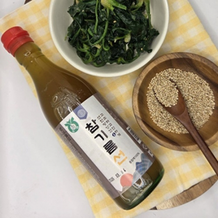 참기름 통깨100프로 한번짜는 저온압착 1구선물케이스 #2