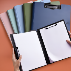 A3, A4 파일철 더블 클램프 문서 정리 결재판 도면집게판 9컬러 커버 방수