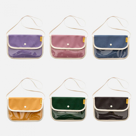 다용도 투명 포켓 미니 캔버스 가방 #2