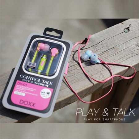 DOXX고음질 유선 이어폰 마이크 포함 3.5mm 스마트폰, PC용 #2