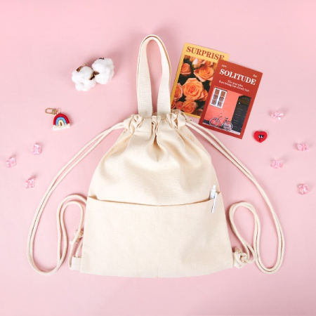 메이드유 스트링 투포켓 백팩 34 x 38 #2