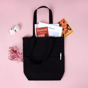 메이드유 투포켓 지퍼형 에코백 컬러 36 x 36 x 10