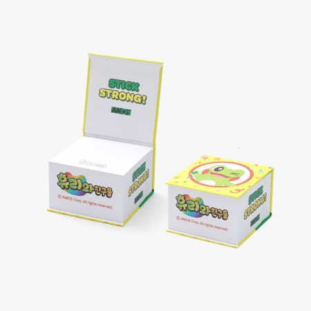 3측면컬러 하드양장 점착메모지 75x75 500매 CV75S5C #2