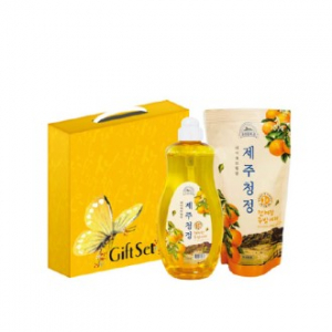 제주 천혜향 주방세제 2호  케이스포함