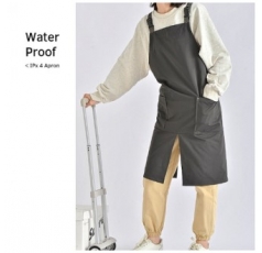 S61 편안한 앞트임 어린이집 카페 공방 미술 다용도 캔버스 방수 앞치마