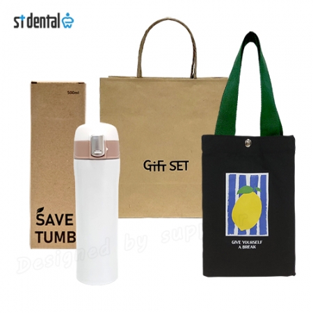 심플ST 보온보냉 원터치락 보온병500ml(파우치+쇼핑백포함) #3