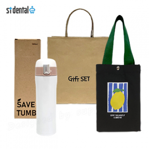 심플ST 보온보냉 원터치락 보온병500ml(파우치+쇼핑백포함)