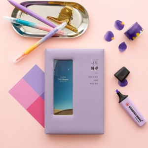 데일리 가죽 바인더 다이어리 만년형