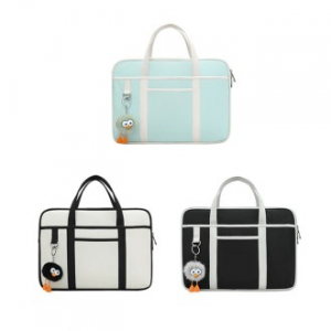 큐티심플 경량 노트북가방 3컬러 캐쥬얼가방 15인치 AN076 // 인쇄 제작