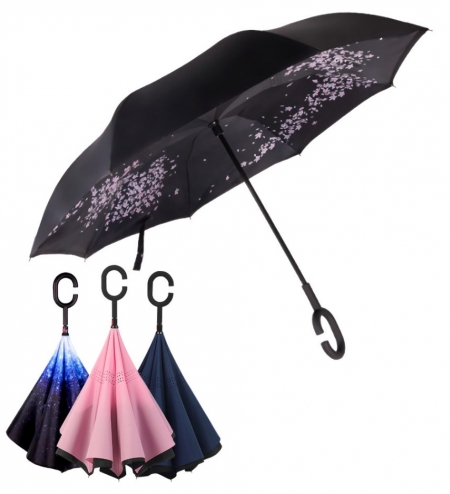 반대로우산 손목커브형우산 스마트한우산 스탠디형우산 꺼꾸로우산 #3