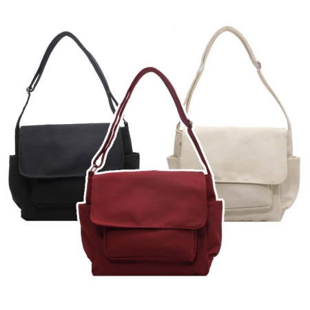 B157 데일리 크로스백 캔버스 가방 캐주얼 학생가방 학원 인쇄 답례품 행사 기념품 단체 #2