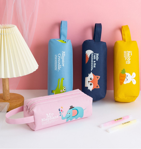 동물캐릭터대형필통 귀여운대용량필통 대형만능필통 대용량필통 이중분활대형필통 #2