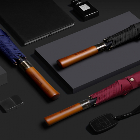 이로나 골프프리미엄우드장우산 #4