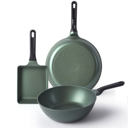 카우프만 올리브 인덕션 프라이팬 3종 세트 B형 #3