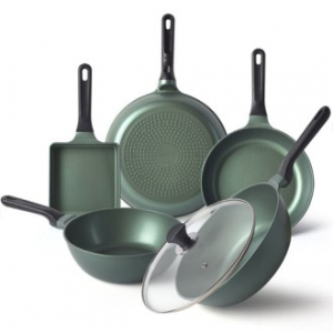 카우프만 올리브 인덕션 프라이팬 6종 세트
