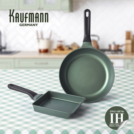 카우프만 올리브 인덕션 프라이팬 2종 세트 A형 #4
