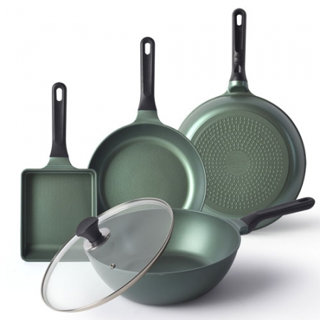 카우프만 올리브 인덕션 프라이팬 5종 세트 G형 #4