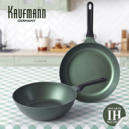 카우프만 올리브 인덕션 프라이팬 2종 세트 D형 #2