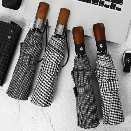 플로비아 트랜디셔널 체크 3단 우산 #2