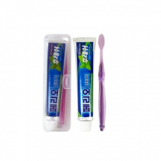 여행용세면도구 치약칫솔세트 건치365 맥스 투명칫솔P