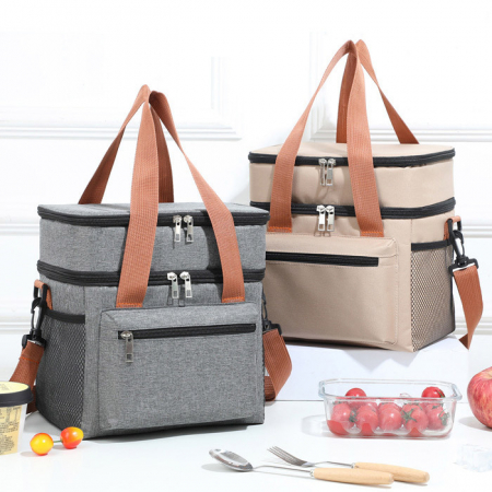 C083 심플 보냉 런치백 보온 보냉백 보냉 도시락가방 인쇄 답례품 주문제작 #2