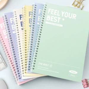 B5 파스텔 스프링노트 0215376