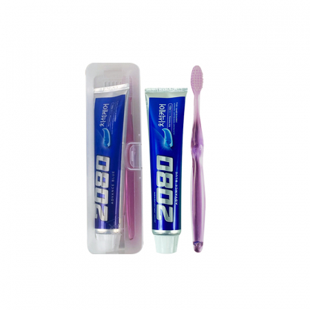 여행용세면도구 치약칫솔세트 건치365 맥스 투명칫솔E #2