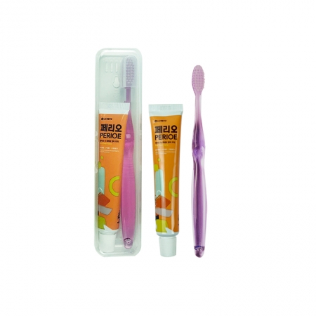 여행용세면도구 치약칫솔세트 건치365 투명칫솔P #2