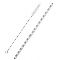 각인 스텐 빨대+세척솔 세트