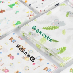 데일리 순면손수건 가제손수건 국내산 어린이 면손수건