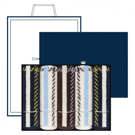 [송월타올] 카운테스마라 체크 200g 5매입 H #2