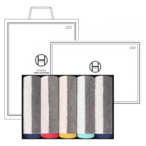 [송월타올] 컬러웨이 180g 5매입 H