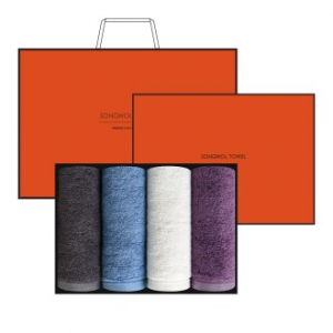 [송월타올] 뱀부프리미엄 180g 4매입 세트 H