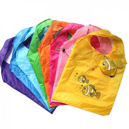 B122 애니멀 바쿠백 시장가방 장바구니 폴더블 포켓 접이식 가방 인쇄 주문제작 답례품 #3