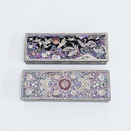 아름누리 당초나비 송학 자개필함 #2